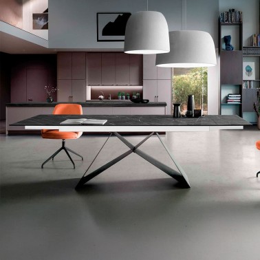 Mesa Extensible Italiana MUMM EXTENSIBLE KERAMIC de Muebles Nacher