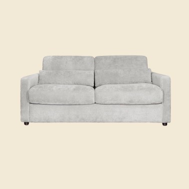 Sofa cama tapizado gris MInato