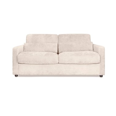 Sofa cama tapizado beige Minato