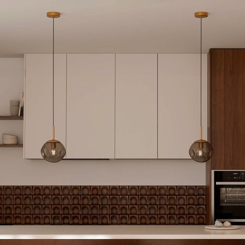 Lampara de techo Laurin clear