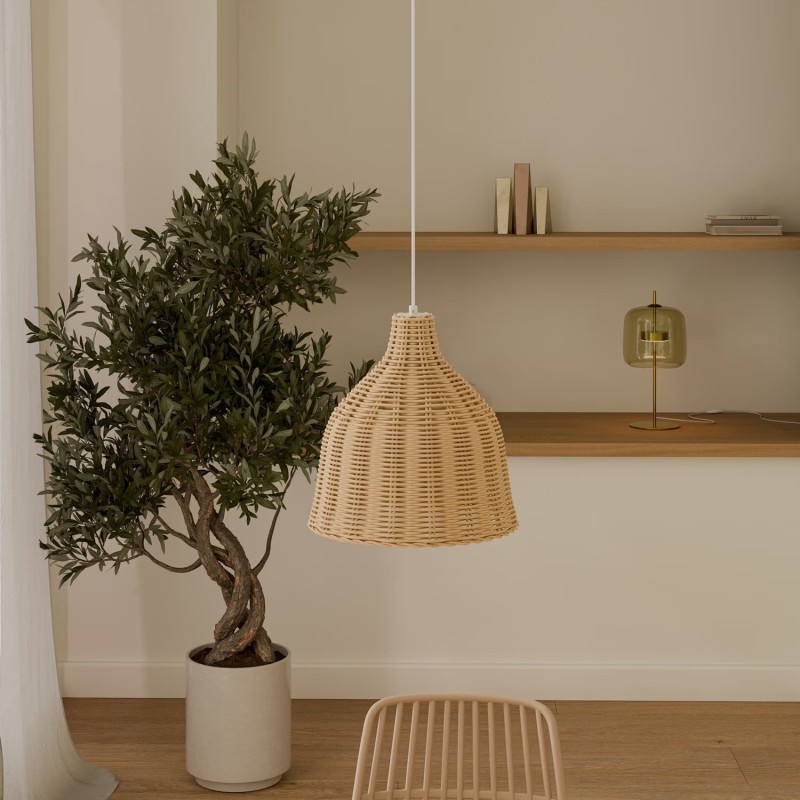 Lampara de techo Teba natural