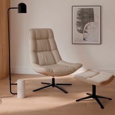 Lampara de pie Bejis negro