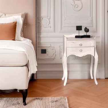 Mesa de noche clasica Lucille