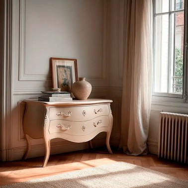 Comoda clasica blanca Ivana