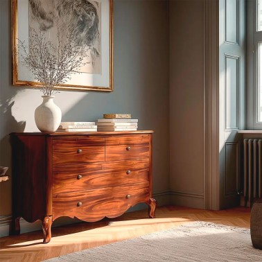 Comoda clasica de madera Cannes