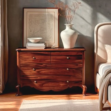 Comoda clasica de madera Cannes