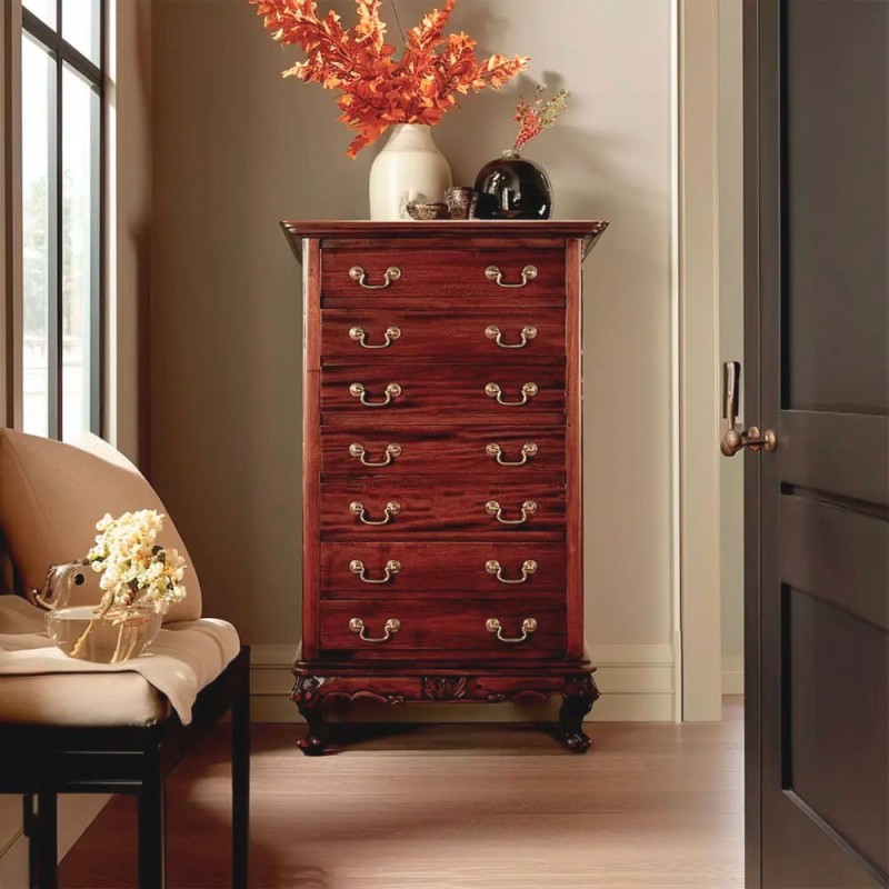 Comoda victoriana 7 cajones