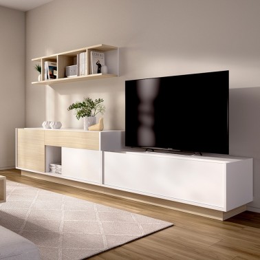 Mueble modular de salon moderno ancho 270 cm UDO 1