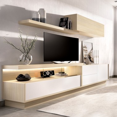 Mueble salon moderno ancho 270 cm UDO 4