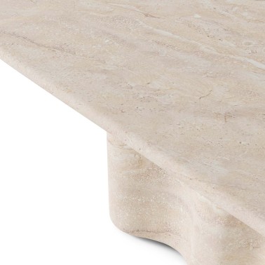 Mesa comedor microcemento travertino 220 cm Lorraine