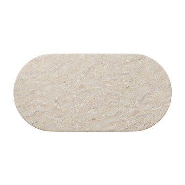 Mesa comedor microcemento travertino 220 cm Lorraine