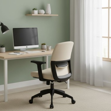 Silla de escritorio con ruedas y giratoria MARYLAND