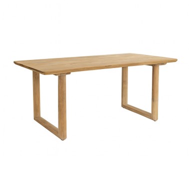 Mesa de comedor de madera de teka 180x95 Eyre Mesa de comedor de madera de teka 180x95 Eyre