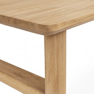 Mesa de comedor de madera de teka 180x95 Eyre Mesa de comedor de madera de teka 180x95 Eyre