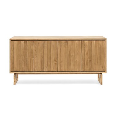 Aparador de madera de teca 4 puertas Pedralbes