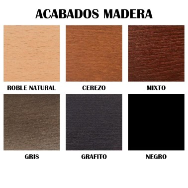 Silla de comedor clasica tapizada con estructura de madera Arce