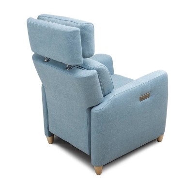 Sillon relax Capri con cabezal regulable de Tapicerias Navarro