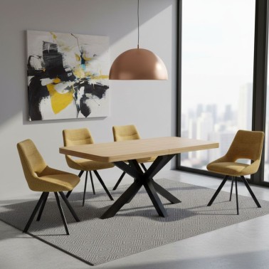Mesa comedor extensible GLADYS