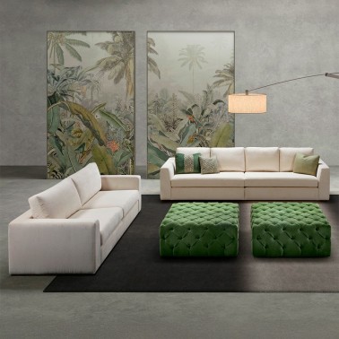 Sofa contemporaneo Plaza de Manuel Larraga