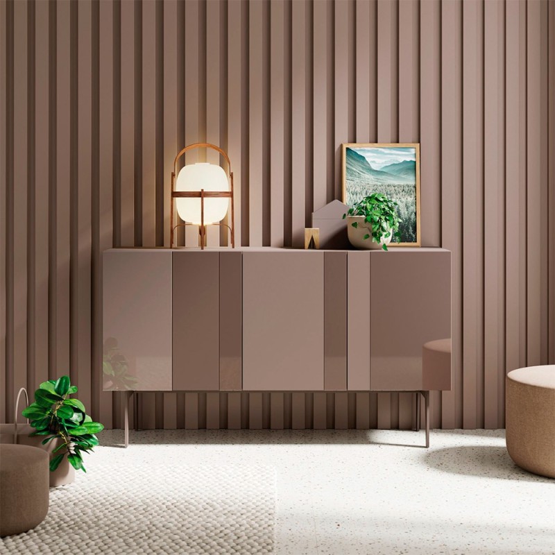 Aparador 3 puertas lines cristal Compact 4