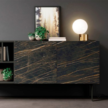 Aparador 4 huecos y 2 puertas frente ceramico Compact 11