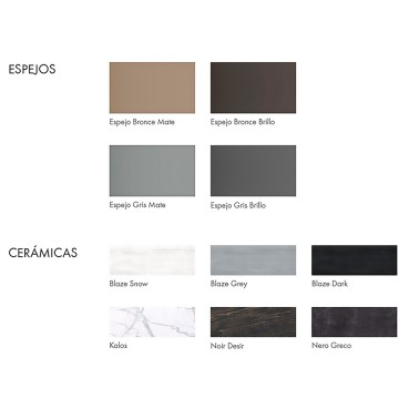 Aparador alto frentes lacado y ceramico Compact 17