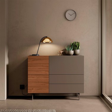 APARADOR ALTO 3 PUERTAS Y 2 CAJONES COMPACT 20