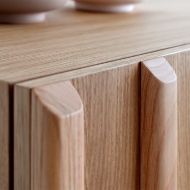 Aparador madera estilo nordico 3 puertas Stoken