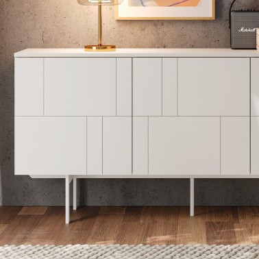 Aparador moderno 3 puertas Keyboard 181 cm