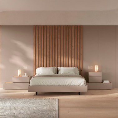 Dormitorio de Matrimonio moderno Combo listones Kor