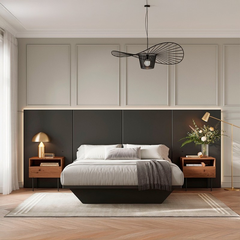 DORMITORIO MATRIMONIO MODERNO KORI FLOT - CB04