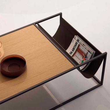 Mesa de centro con revistero Hamilton