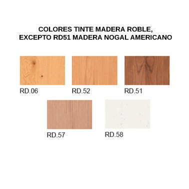 Mesa de centro elevable madera y patas metal Mustang