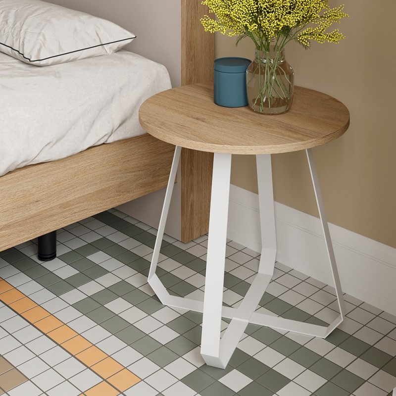 Mesa redonda auxiliar Tama