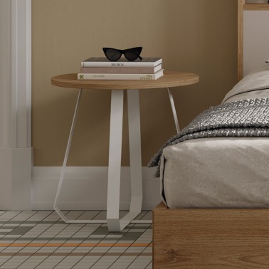 Mesa redonda auxiliar Tama