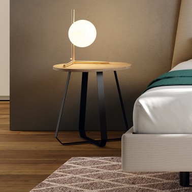 Mesa redonda auxiliar Tama