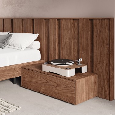 Mesita de noche Flat con 1 cajon