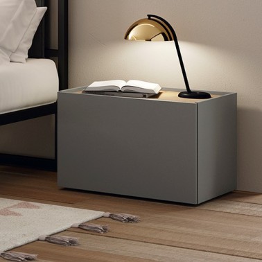 Mesita de noche 2 cajones Pool