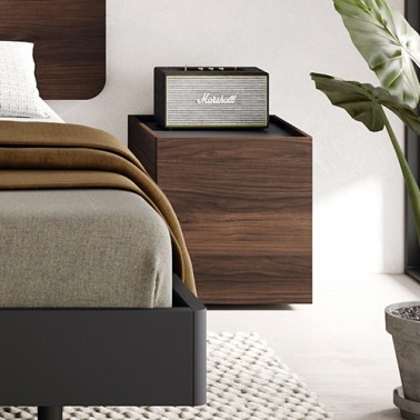 Mesita de noche 2 cajones Pool