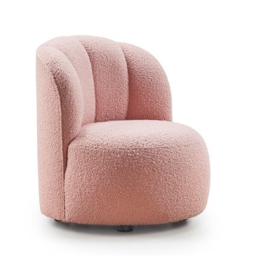 Sillon moderno de forma circular Andy de Manuel Larraga