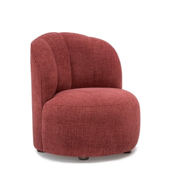 Sillon moderno de forma circular Andy de Manuel Larraga