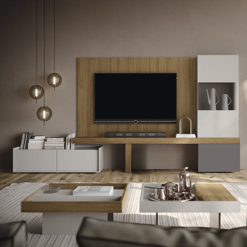 Composición modular moderna de salón REPLAY 13