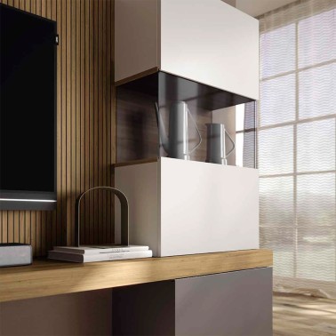 Composición modular moderna de salón REPLAY 13