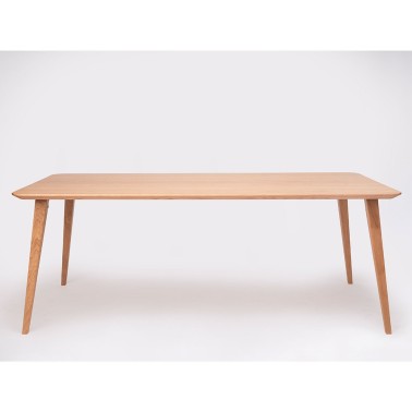 Liquidacion mesa de comedor Bob roble 140x80