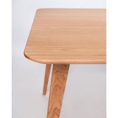 Liquidacion mesa de comedor Bob roble 140x80