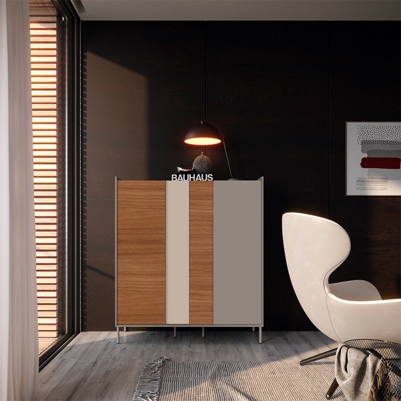 Aparador alto Queens con 2 puertas 123 cm RP115