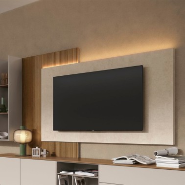 Composicion modular con mueble de Tv suspendido ZOOM 504B