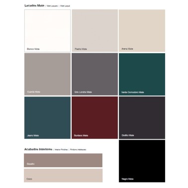 Composicion modular moderna para salon ZOOM 505