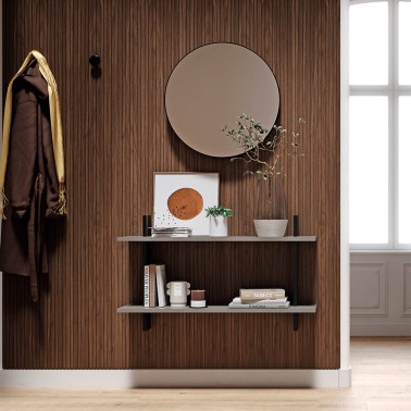 RECIBIDOR CON PANELES ALSISTONADOS REPLAY 302