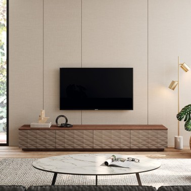 Mueble de TV Cross con zocalo Med 13